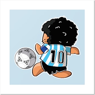 Diego Maradona Seleccion Argentina Posters and Art